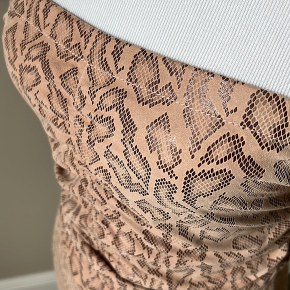 DROMe animal print sueded leather dress - Picture 6 of 14